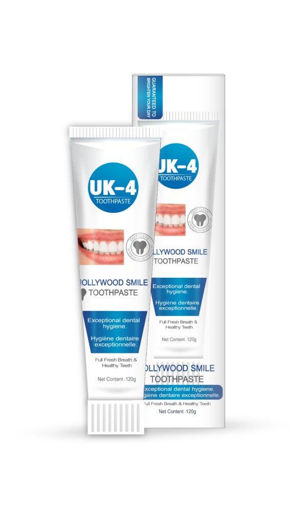 UK-4 WHITENING TOOTHPASTE
